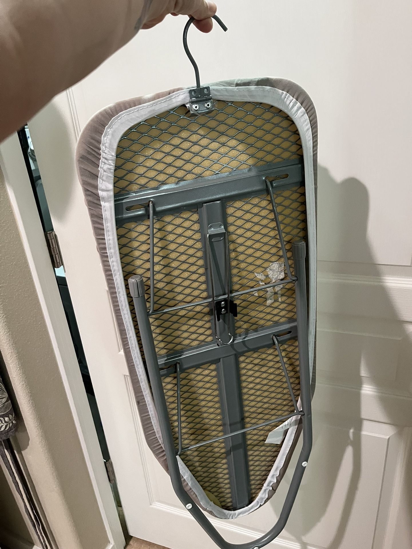 Small Hanging Ironing Board And Iron