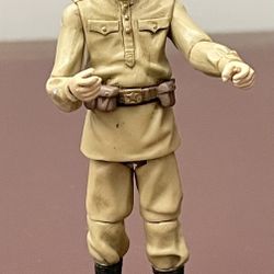 Russian Army WWII Gunner Rifleman Action Figure Plastic Doll Soldier 1:18 Scale