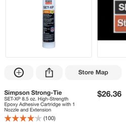 Simpson Strong Tie Epoxy