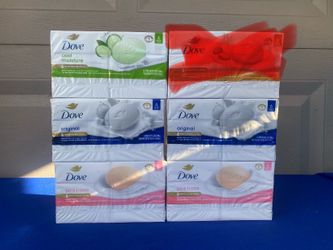 Dove 6 Bar Soap —-$8 each !