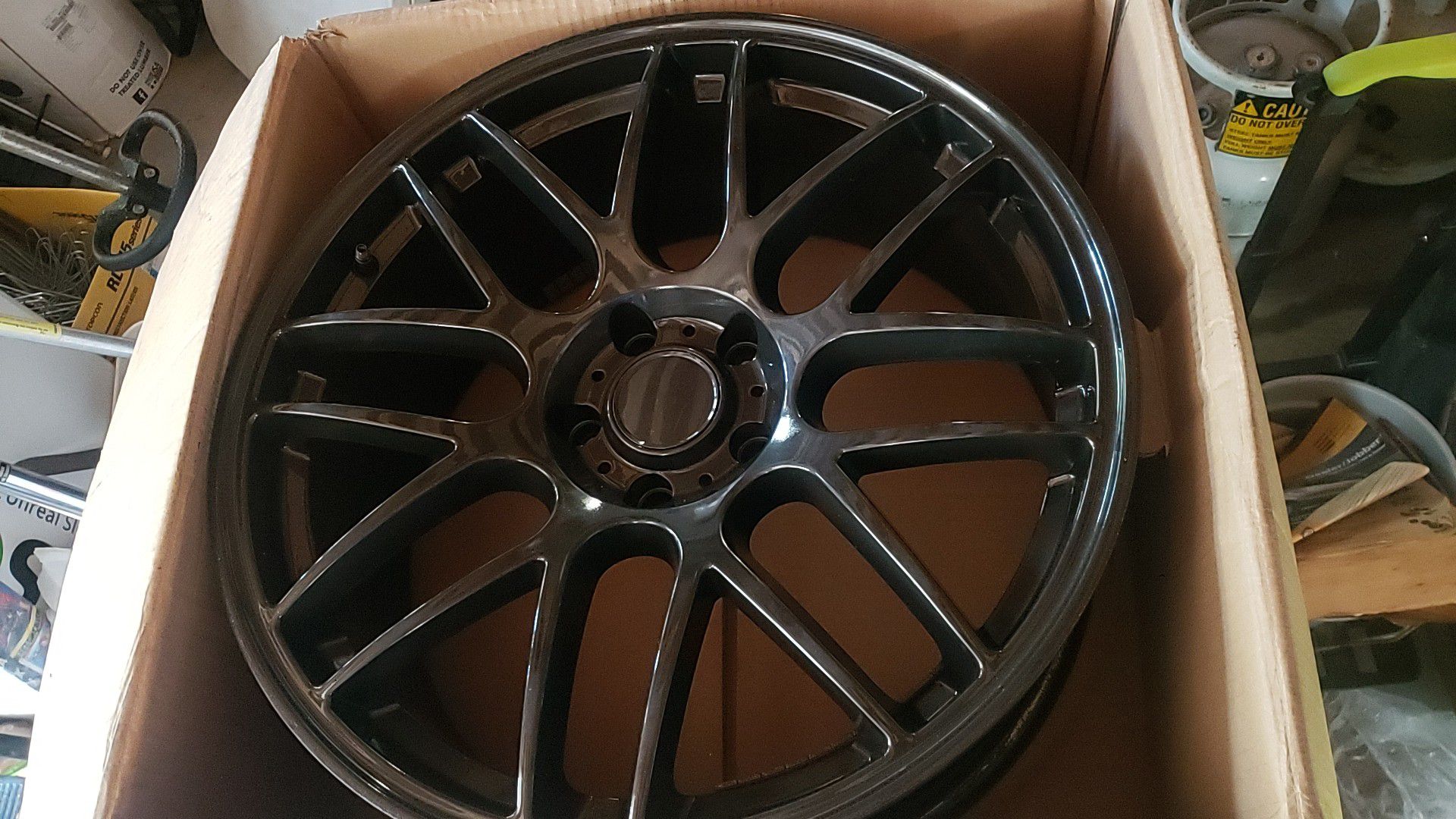Four 20inch rims 5x120 staggered