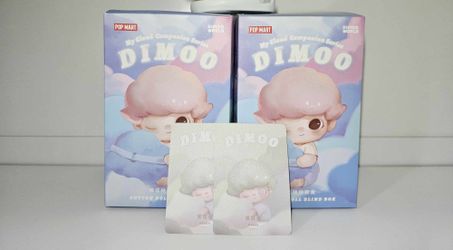 2 DIMOO My Cloud Companion Series-Cotton Dolls