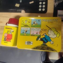 Vintage Peanuts Lunchbox 