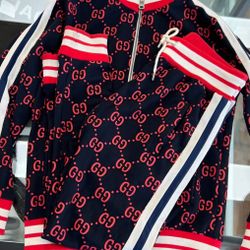 100% Authentic Gucci GG Tracksuit 