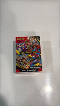Sealed Pokémon Mega Evolution Booster Bundle for Sale