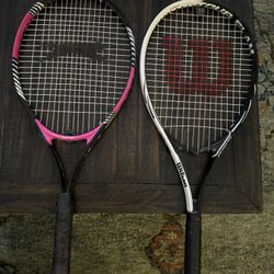 Two Tennis Rackets - puba and Wilson brand new new sale $20 for 2 or $15 for 1 