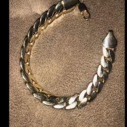 $50 Cuban Bracelet 14k Gold Plated 