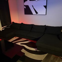 Black couch