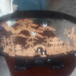 Vintage Chinese Cork Art