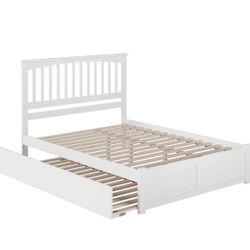 Hillsdale Queen Bed w/XL Trundle And 6 drawer dresser