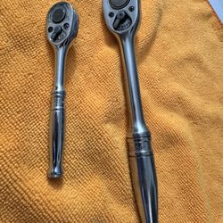 Snap-On Ratchets 1/4 and 3/8