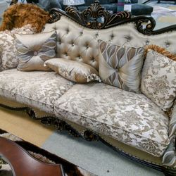 Luxury Modern Loveseat + Sofa