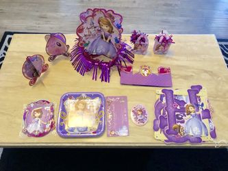 Sofia the the first party supplies