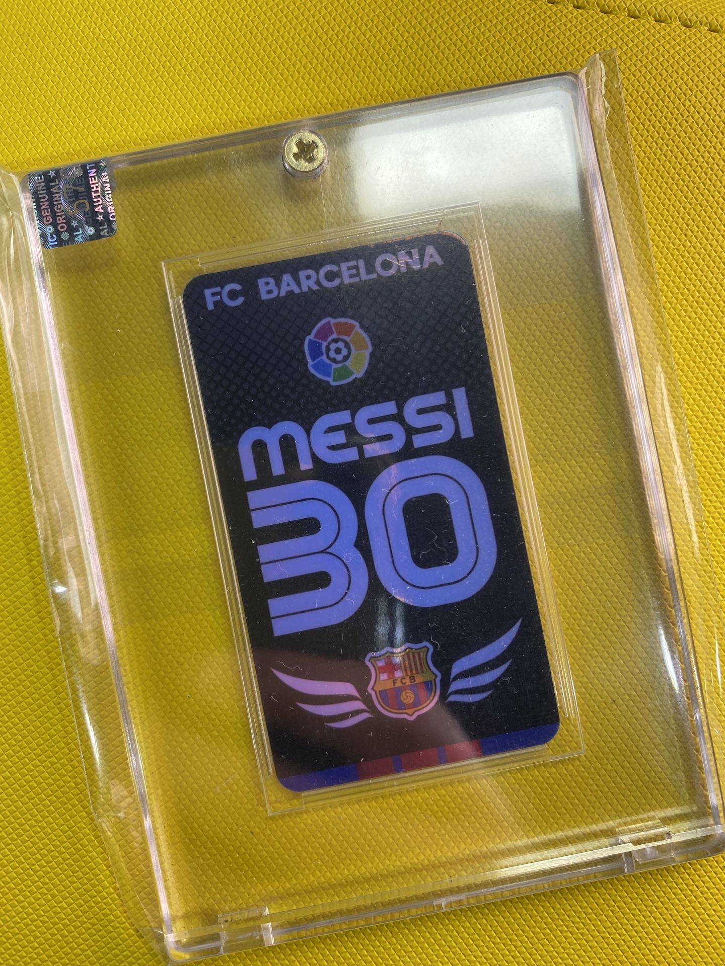 2004 Lionel Messi Soccer FC Barcelona Mini Refractor...
