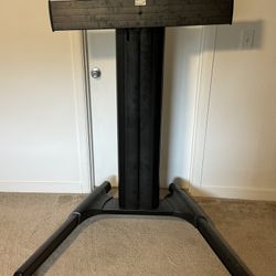 Chief Fusion Large Manual Height Adjustable Mobile Cart LPAUB