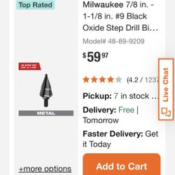 Step Up Drillbit