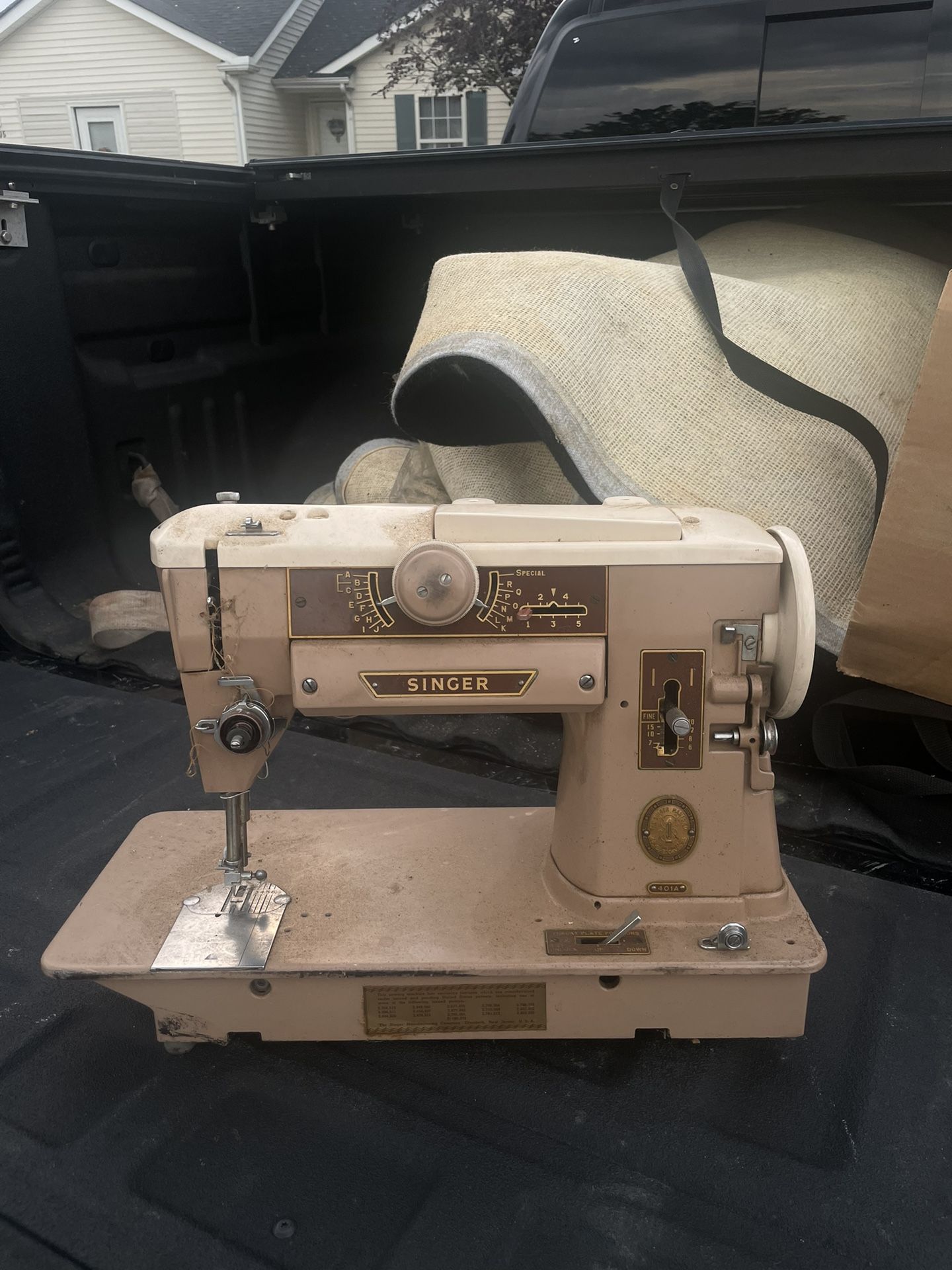 Vintage Singer Sewing Machine