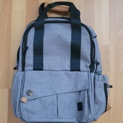 Diaper Bag, Multi Pocket Backpack Water Resistant Interior