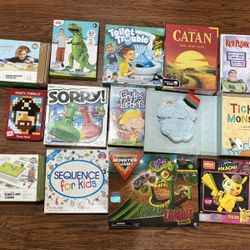 10 Games (board Games/puzzles) $40 For ALL