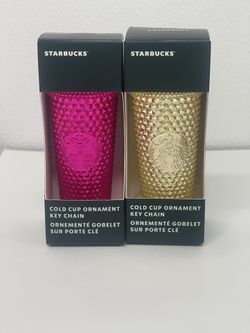 Stabucks Gold And Pink Keychains $25 Each