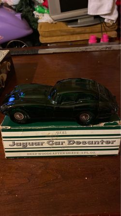 Avon car jaguar decanter