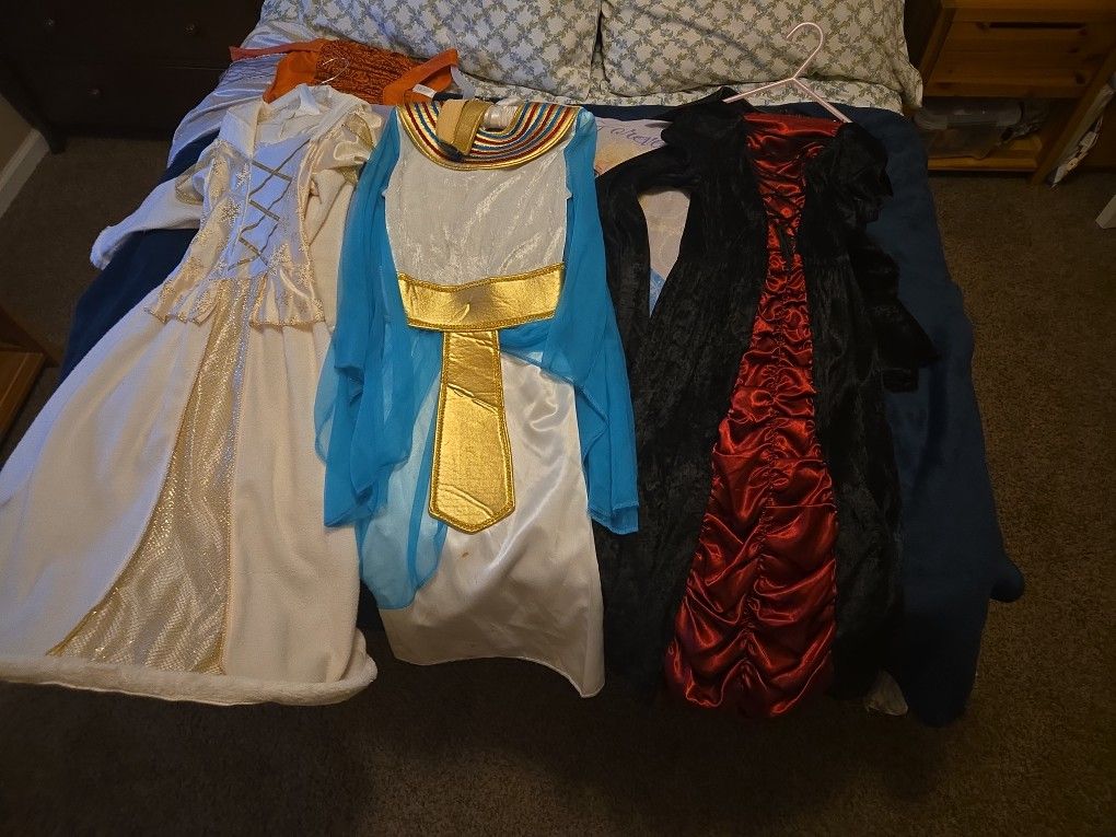 Girls Halloween Costumes Medium Size 5 To 7