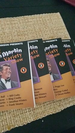 5 DVD set DEAN MARTIN VARIETY SHOW