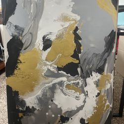 Abstract Canvas Painting