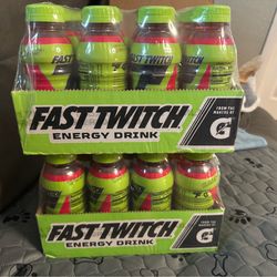 New Fast Twitch Energy Drink! Got two 12 packs, so 24 bottles total. Still sealed in original packaging.