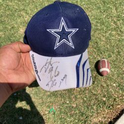 Autographed Reebok Cowboy Cap