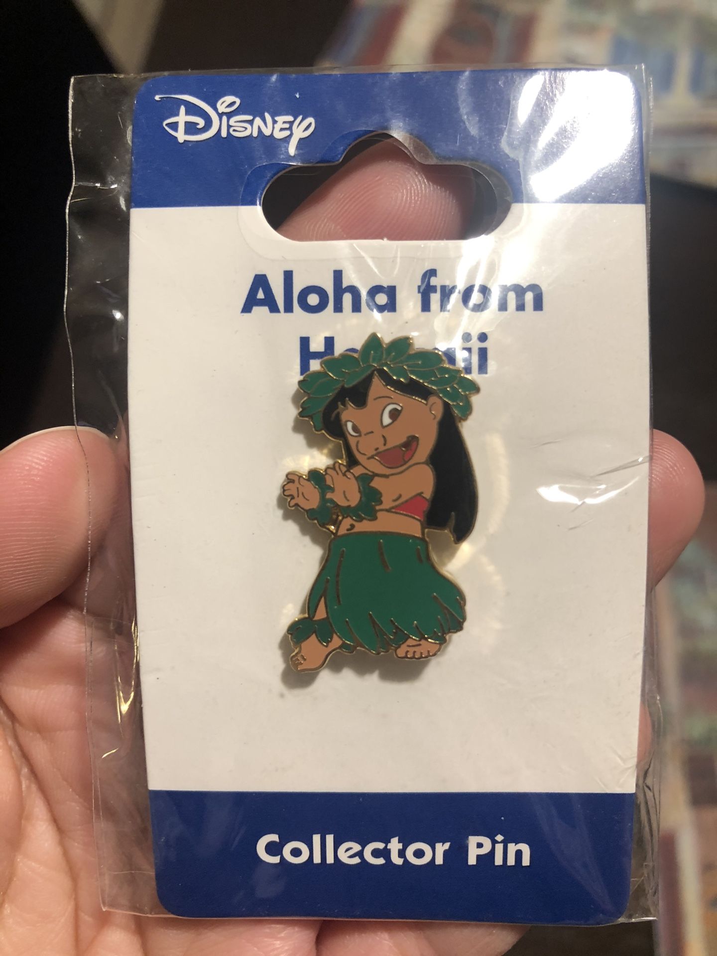 Disney Lilo Dancing Hula Collectors Pin Aloha From Hawaii Lilo and Stitch Christmas stocking stuffer