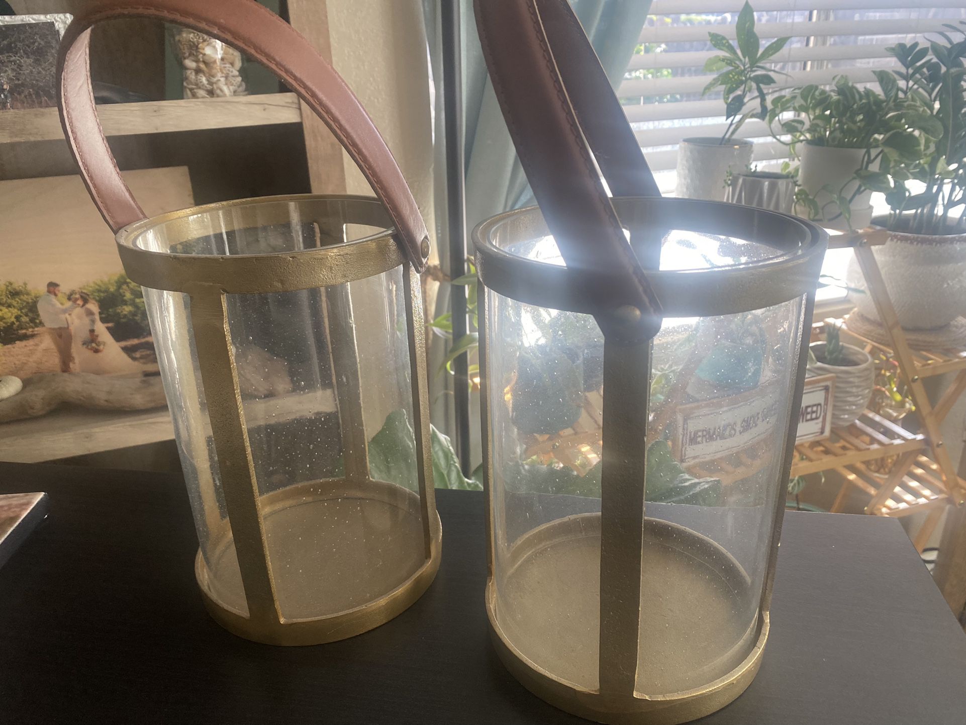 Nice Candle Holders / Glass Jars