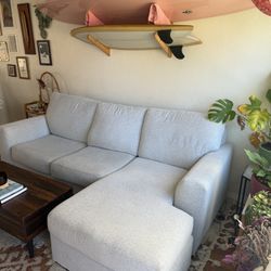 Living Spaces L-Shaped Couch