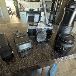 Canon AE-1 Camera 