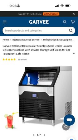 Ice Maker Stainless Steel