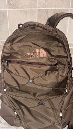Brown north face borealis