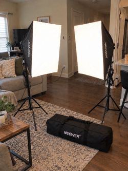 NEEWER 2-Pack Softbox Lighting Kit – Brand New