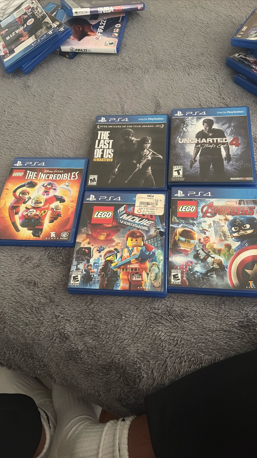 5 Games $65