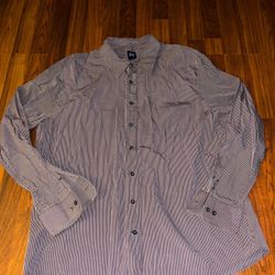 Gap Men’s Collared Button Down Dress Shirt Size XXL