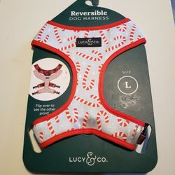 Lucy Co Christmas Winter Dog Harness