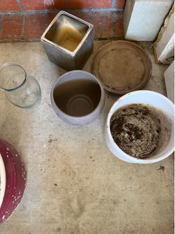 Plant pot, outdoor table, vase