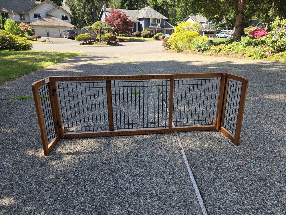 baby/dog fence adjustable x2