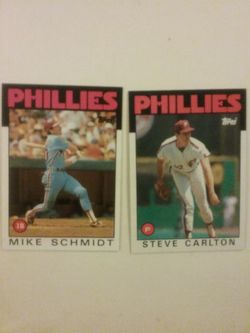 1986 Topps Cards $5 ea