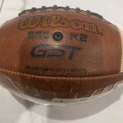 Wilson Football Ball Pee Wee Size Composite Leather K2 GST 1782 WTF1782N