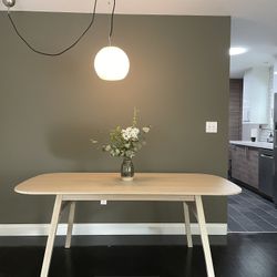 IKEA VOXLÖV DINING TABLE LIGHT BAMBOO