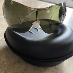 DIOR by J. Galliano Sunglasses Sport Black Gold SonnenbrilleY2K