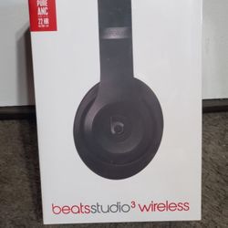Beats Studio3 Bluetooth Wireless Noise Canceling Over-Ear Headphones- NEW IN BOX FACTORY SEALED