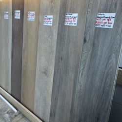 VINYL & LAMINATE FLOORING - waterproof 6.5 mm- 12 mm