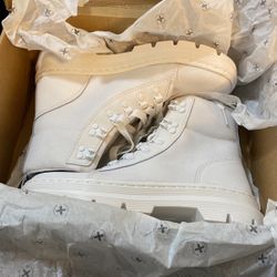Dr Martens All White Boots