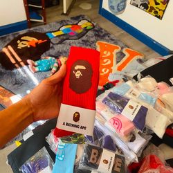 Bape Socks $15 or 2 For $20